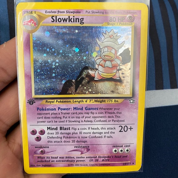 Other | Slowking 1st Edition 14111 Neo Genesis | Poshmark